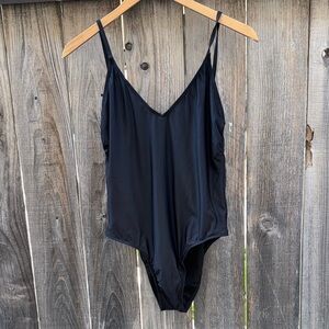 VYB Vicious Young Babes Black One Piece Swimsuit Size Large
